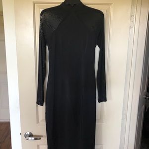 Black Long-Sleeve Dress